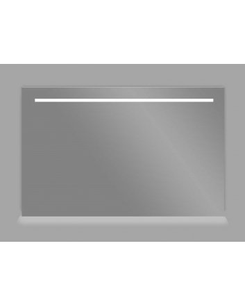 Sani DeLuxe Spiegel met LED verlichting en onder verlichting 120 incl. spiegelverwarming