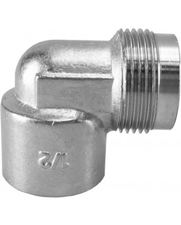 Riko komfooraansluitstuk Gastec 1/2" haaks