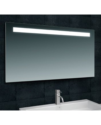 Tigris spiegel rechthoek met LED 120 x 80 cm