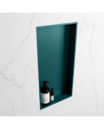 Mondiaz Easy Nis 59,5x29,5cm in solid surface kleur Smag | Smag. 1 vak  geschikt voor in- of opbouw