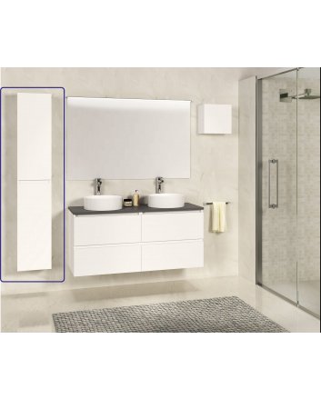 SEPHIA kolomkast 140x30x25 mat wit