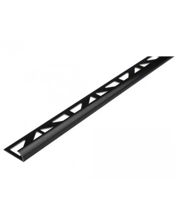 LYNOX Recht Alu Mat Zwart 8 x 2700mm