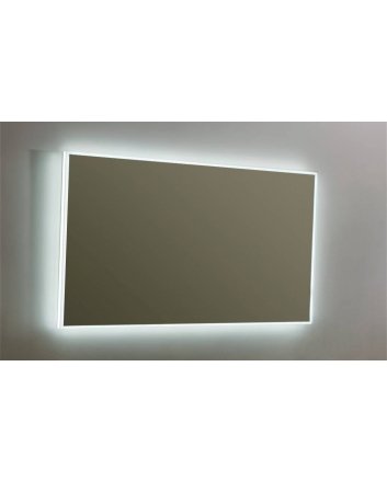 Sani DeLuxe Spiegel infinity met rondom LED verlichting, 3 kleur instelbaar & dimbaar 120 incl. spiegelverwarming
