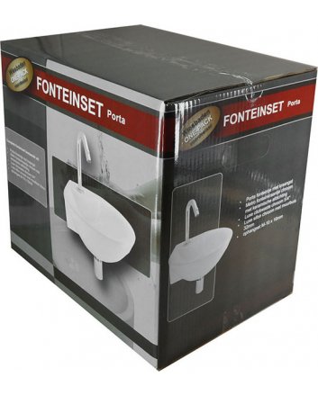 one-pack Porta fontein + Metro kraan