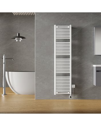 Elara elektrische radiator Smart WiFi 181,7 x 45 cm glans wit
