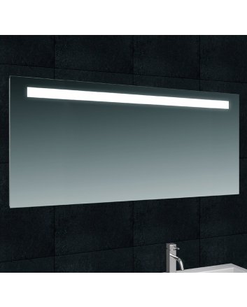 Tigris spiegel rechthoek met LED 160 x 80 cm