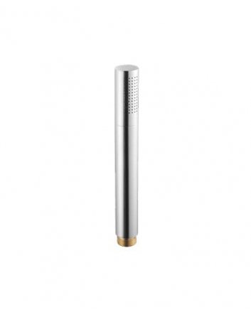 Sani DeLuxe Staafhanddouche Chroom rond