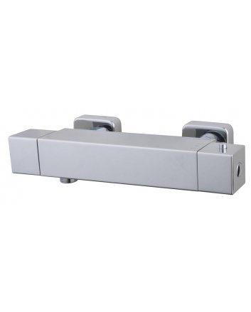 Eco Rombo thermostatische douchemengkraan chroom