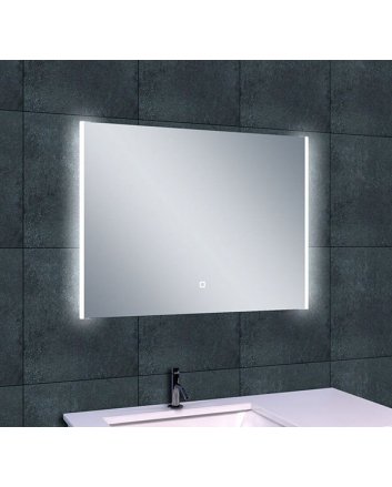 Duo spiegel rechthoek met LED 82 x 60 cm