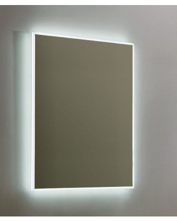 Sani DeLuxe Spiegel infinity met rondom LED verlichting, 3 kleur instelbaar & dimbaar 60 incl. spiegelverwarming