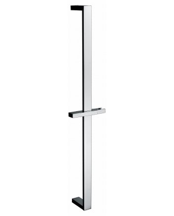 chroom messing glijstang+glijstuk vierkant 700mm