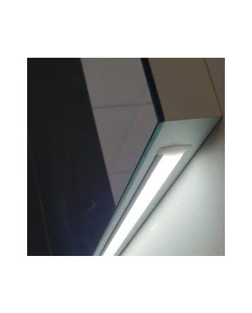 Sani DeLuxe Spiegel met LED verlichting en onder verlichting 140 incl. spiegelverwarming