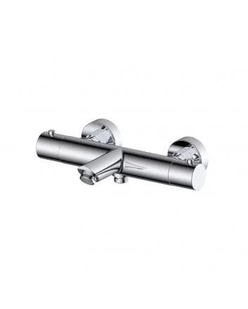Sani DeLuxe Badmengkraan opbouw thermostatisch rond Chroom