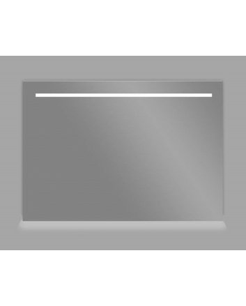 Sani DeLuxe Spiegel met LED verlichting en onder verlichting 80 incl. spiegelverwarming