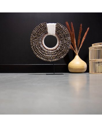 MDF plint recht 120x15 zwart gefolied | 2.4 meter