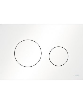 Tece Loop Bedieningspaneel - Mat Wit