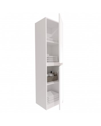 Hugo & Müeller Jupiter Kolomkast (135cm) - Mat Wit