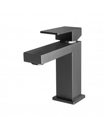 Eco Elegance Chan Wastafelmengkraan Square - Gunmetal Grijs