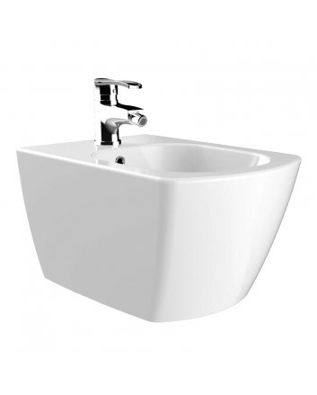 Hugo & Müeller Ophang (Bidet) Wit Verborgen Bevestiging