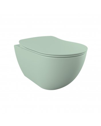 Hugo & Müeller Rimoff Ophang Wc Zonder Bidet - Nijlgroen