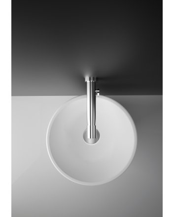 Hugo & Müeller 'Mono' Opbouw Waskom (45cm) - Wit