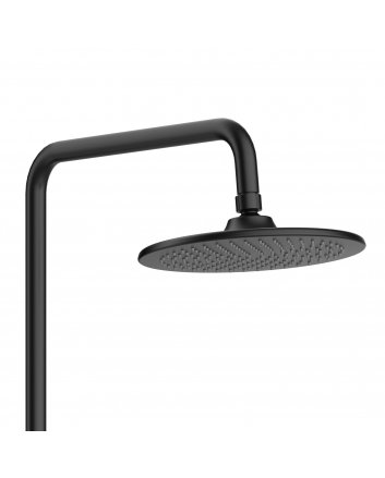 Eco Elegance Thermostatische Douchekolom Optima Rondo Mat Zwart