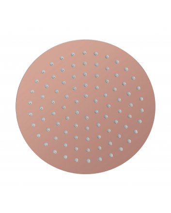 Eco Elegance Rond Rainshower Geborsteld Koper