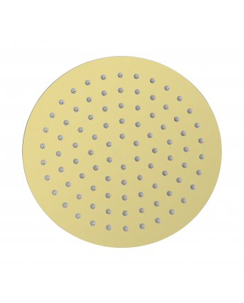 Eco Elegance Rond Rainshower Geborsteld Goud