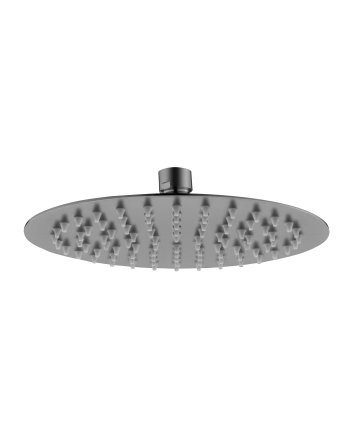 Eco Elegance Rond Rainshower Gunmetal Grijs