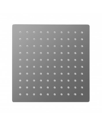 Eco Elegance Vierkant Rainshower Gunmetal Grijs