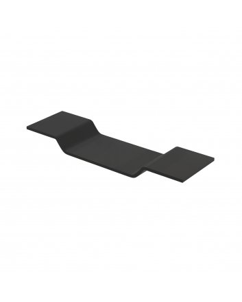 Eco Elegance Solid Badplank (80x20x70cm) - Zwart