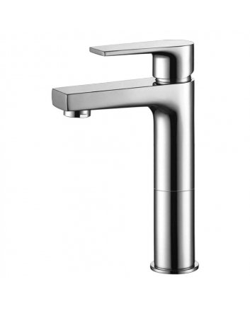 Eco Elegance Sharp Verhoogde Wastafelkraan - Chroom