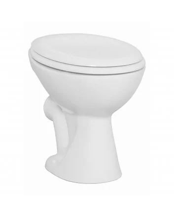 Eco Elegance Staande Wc Onderpot Wit, Met Sproeier (Bidet), P-Trap