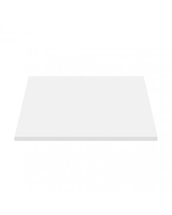 Eco Elegance Wastafeltablet Mdf (56.4x45.5x2.6 Cm) - Mat Wit