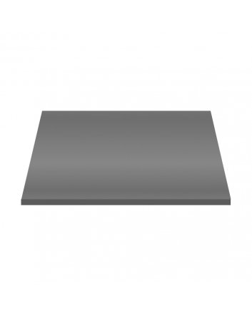 Eco Elegance Wastafeltablet Mdf (56.4x45.5x2.6 Cm) - Glanzend Grijs