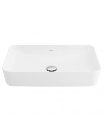 Hugo & Müeller Ultra Keramische Opbouw Wastafel (60x40cm) - Wit
