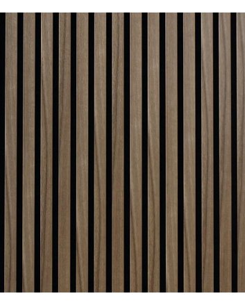 Sonorix Elite 240×60 cm Walnoot Akoestisch Wandpaneel