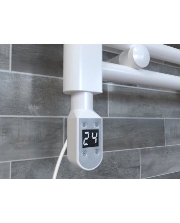 600x800 - 400 watt | elektrische handdoekradiator zwart