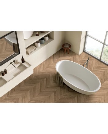 ITT Amalfi vloertegel mat 25x150 oak