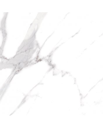 Ecoceramic Albufera hoogglans vloertegel 60x60 white