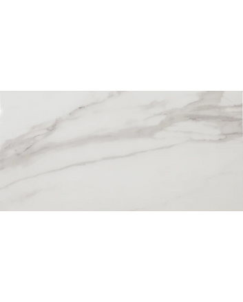 Navarti Azur hoogglans wandtegel 25x50 white
