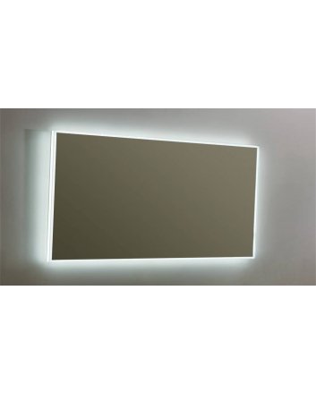 Sani DeLuxe Spiegel infinity met rondom LED verlichting, 3 kleur instelbaar & dimbaar 140 incl. spiegelverwarming