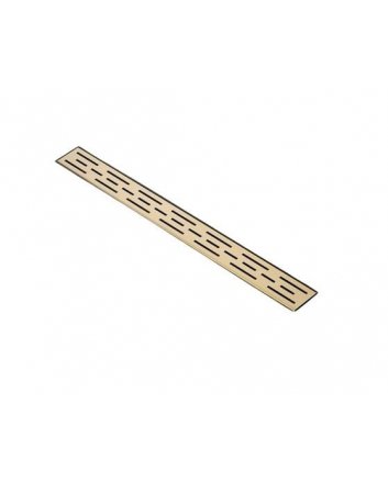Sani DeLuxe Douchegoot rooster   60 cm Goud Geborsteld (zonder douchegoot)