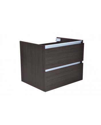 Vision onderkast met 2 laden 60 x 46 cm houtnerf grijs