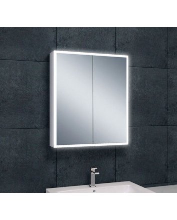 Quatro spiegelkast met LED, dimbaar 60 x 70 x 13 cm