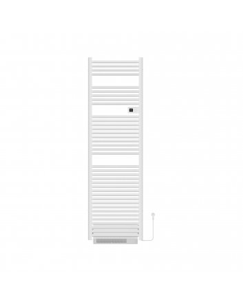 1840x540 - 2000 Watt | Elektrische Handdoekradiator Met Blower Programmeerbaar - Wit