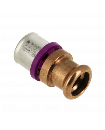 Bonfix Alu-pers x M-press rechte verloopkoppeling | 26 x 22