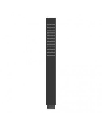 mat zwart messing handdouche vierkant 1/2''