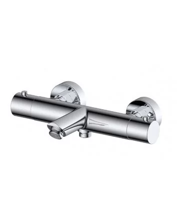Sani DeLuxe Badmengkraan opbouw thermostatisch rond Chroom