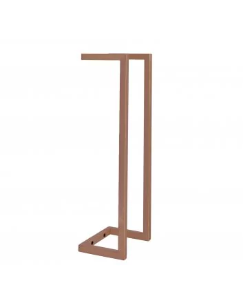 Sani DeLuxe Handdoekenhouder staal Brons 60x15x15 cm